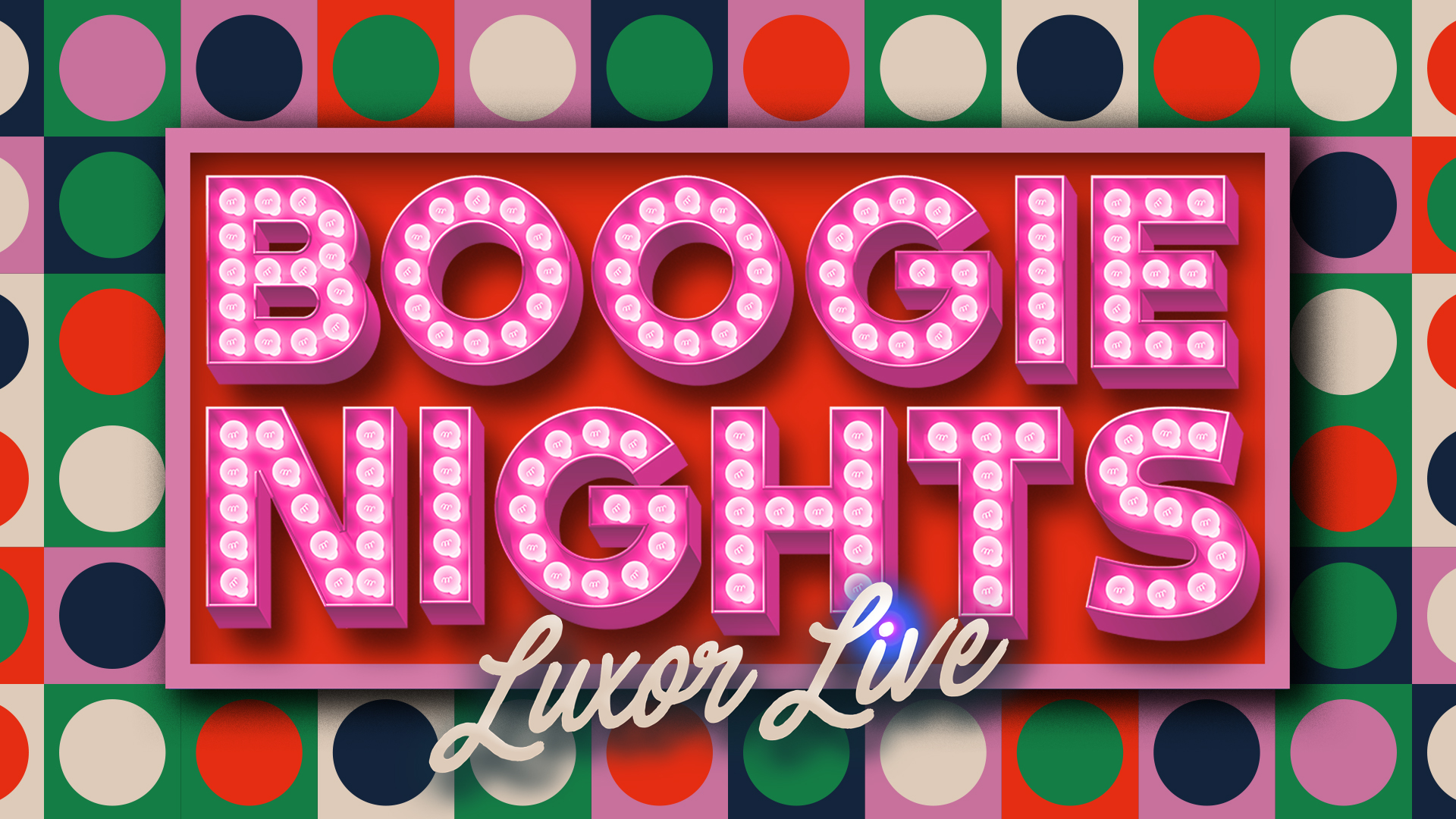 Boogie Nights za 05 nov Luxor Live